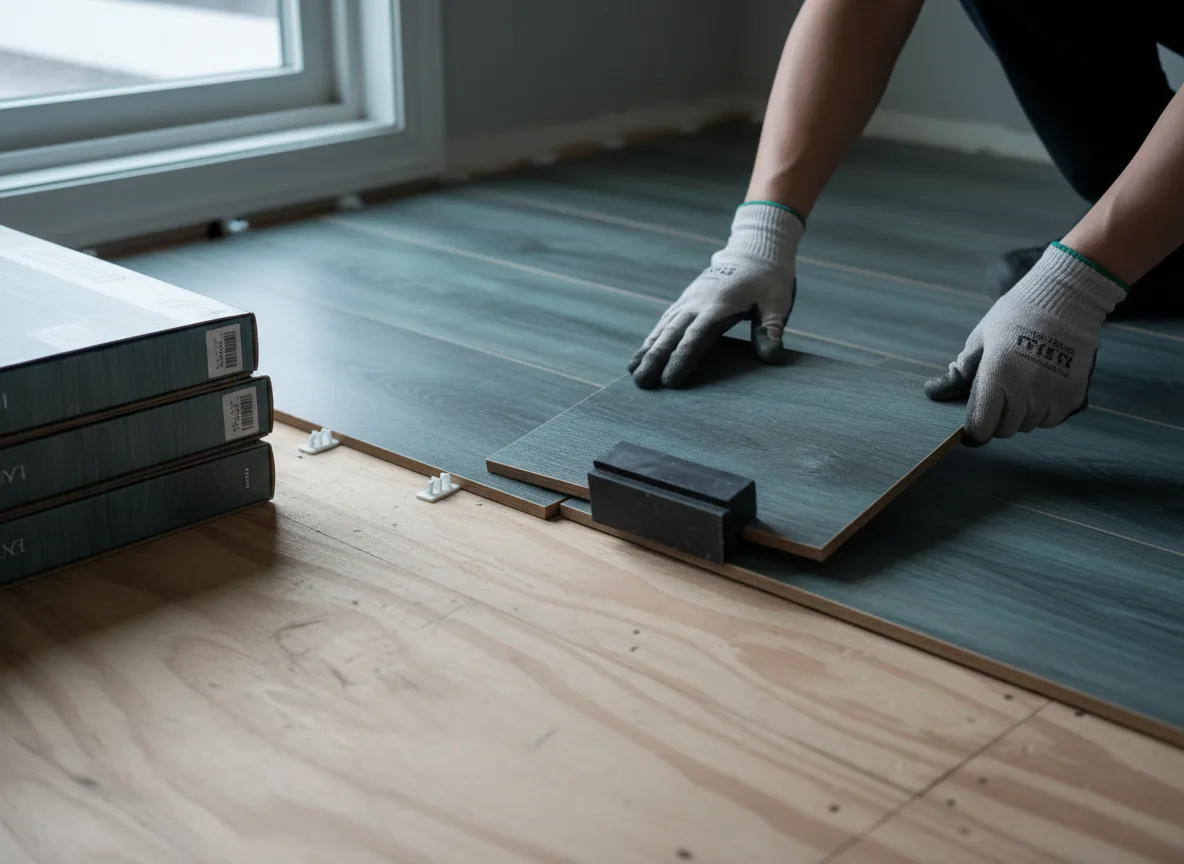 Luxury Vinyl Plank Installation company in Davenport, OK